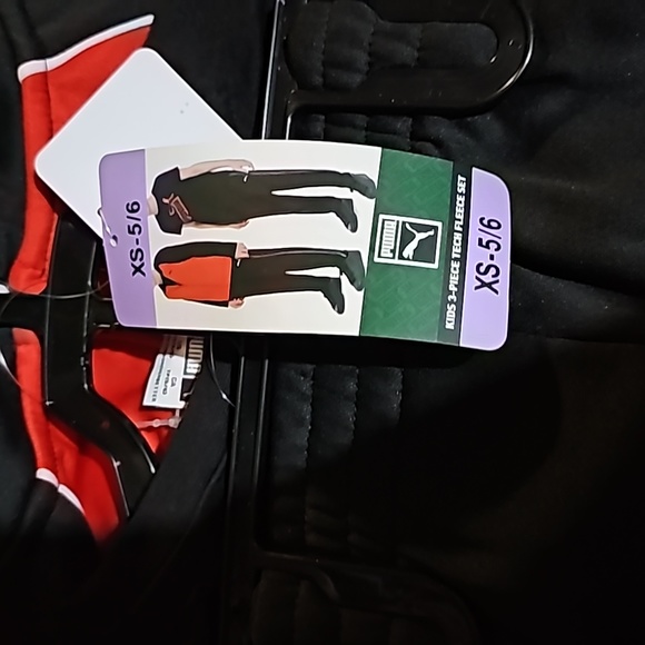 Puma Boys 3-Piece Tech Fleece Hoodie, Tee & Jogger Set nwt - Picture 5 of 7